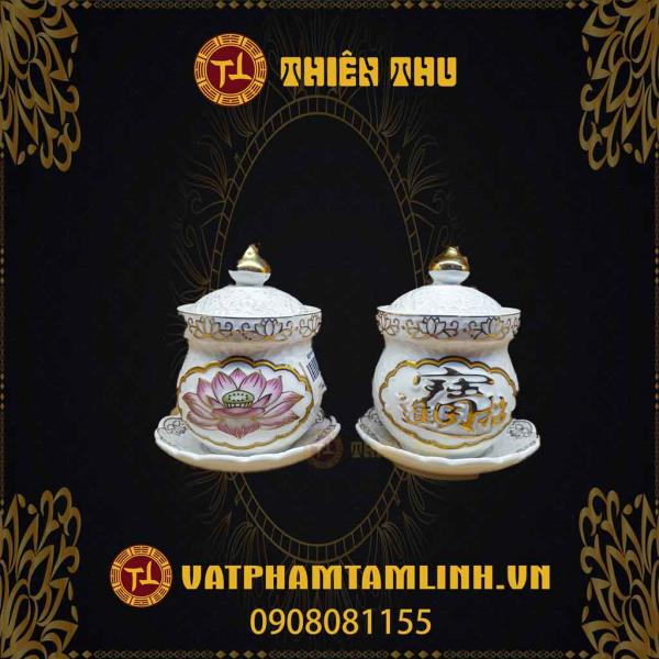 Chung Bi Bạch Ngọc Sen Hồng 
