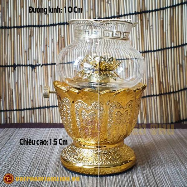 Đèn Dầu Kim Sa Cát Tường 
