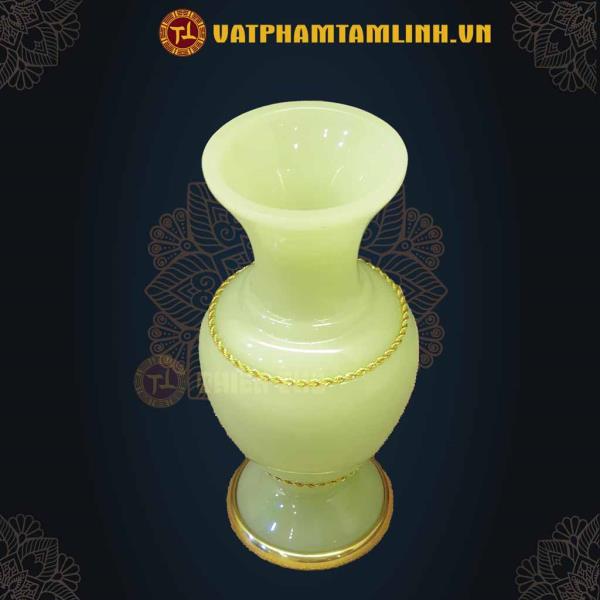 Bình Hoa Lưu Ly Xanh Ngọc 