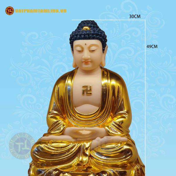 Phật A Di Đà Dát Vàng 
