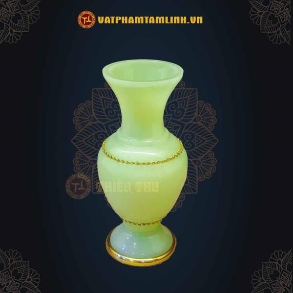 Bình Hoa Lưu Ly Xanh Ngọc 