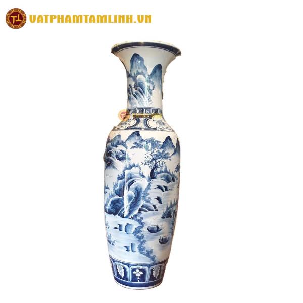 Cặp Lục Bình Xanh Tràm 