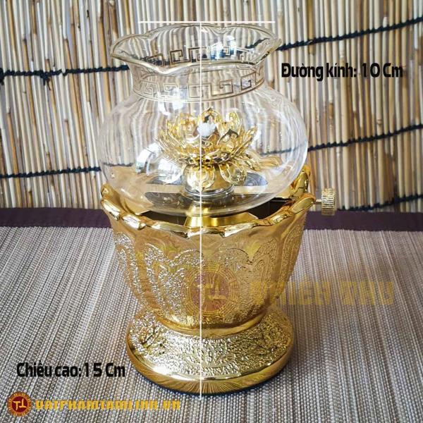 Đèn Dầu Kim Sa Cát Tường 