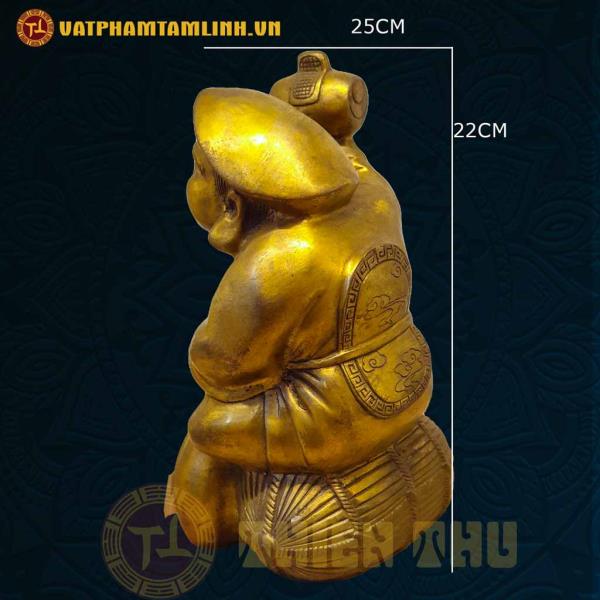 Tượng Thần Tài Bằng Đồng 