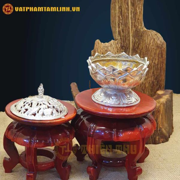 Xông Trầm Hoa Sen Đồng 
