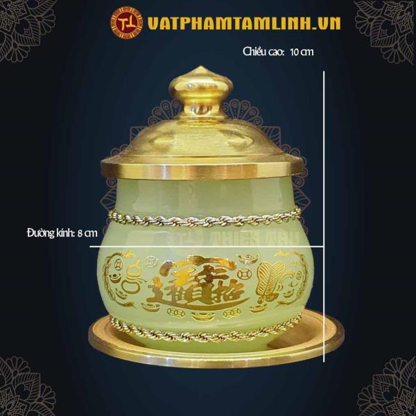Bi trơn đá lưu ly bọc viền