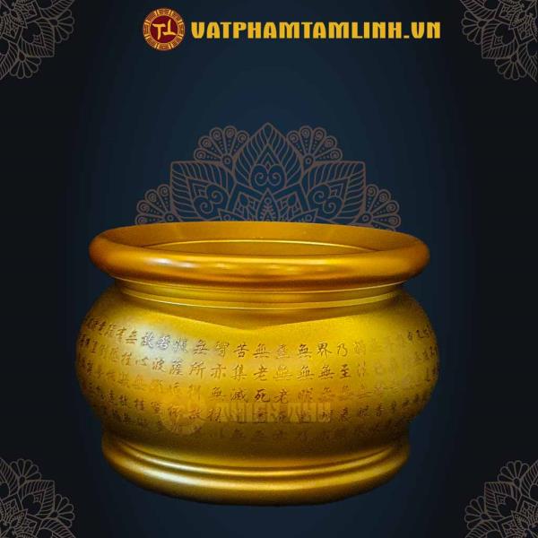 Bát Hương vàng (trơn)