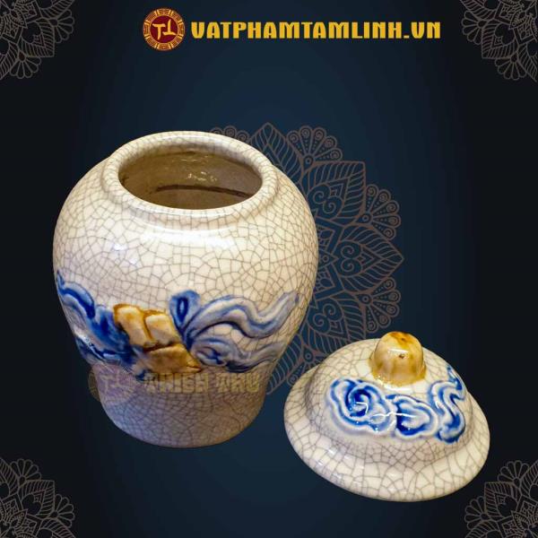 Chóe Thờ Men Rạn Nổi 