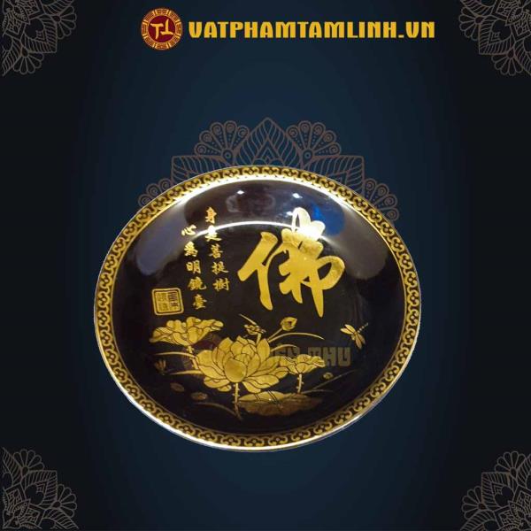 Dĩa Quả Đen Nhũ 
