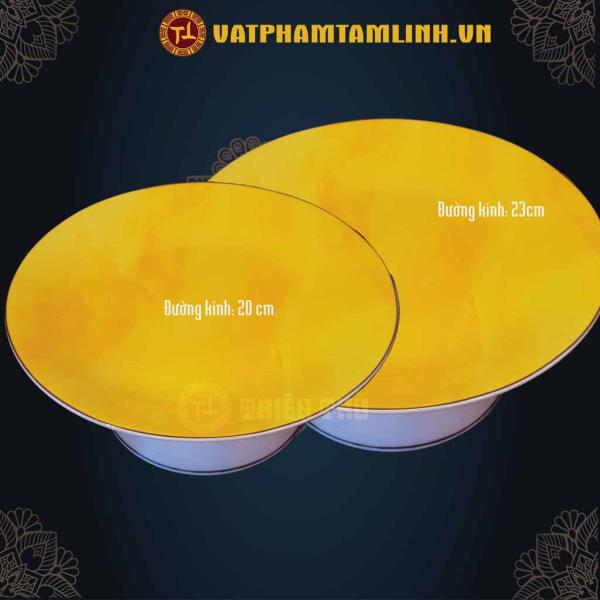 Dĩa Sứ Vàng 