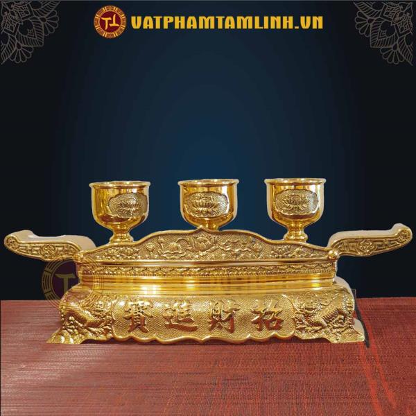 Án  3 (Ly Sen Nhỏ) Bằng Đồng 