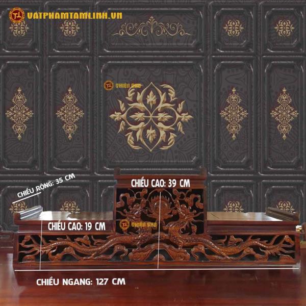 Kệ Tam Cấp Gỗ Đỏ 