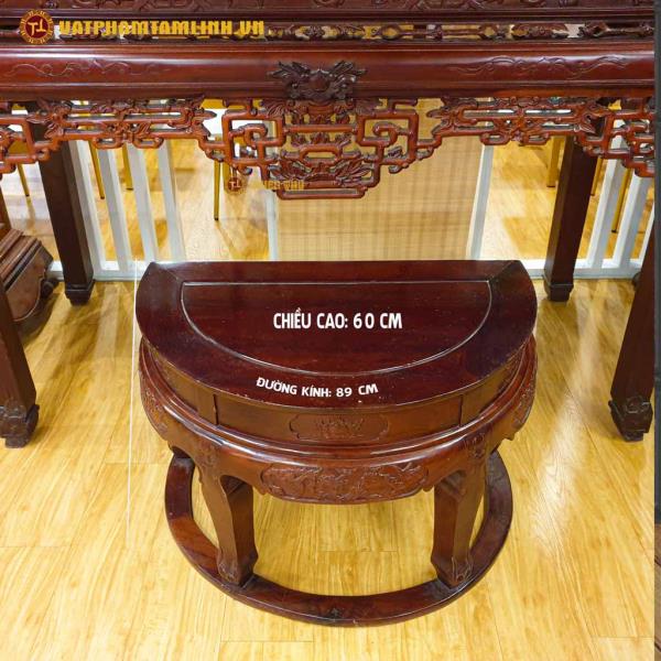 Bàn Đôn Gỗ Cong 