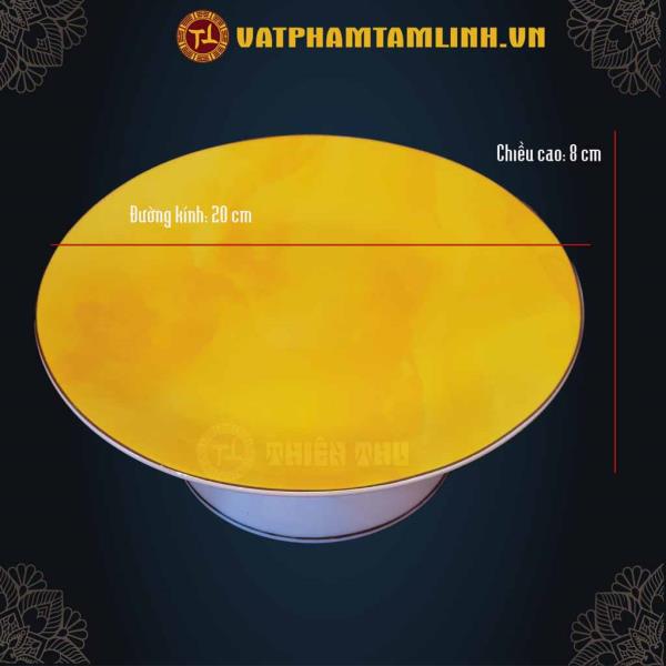 Dĩa Sứ Vàng 
