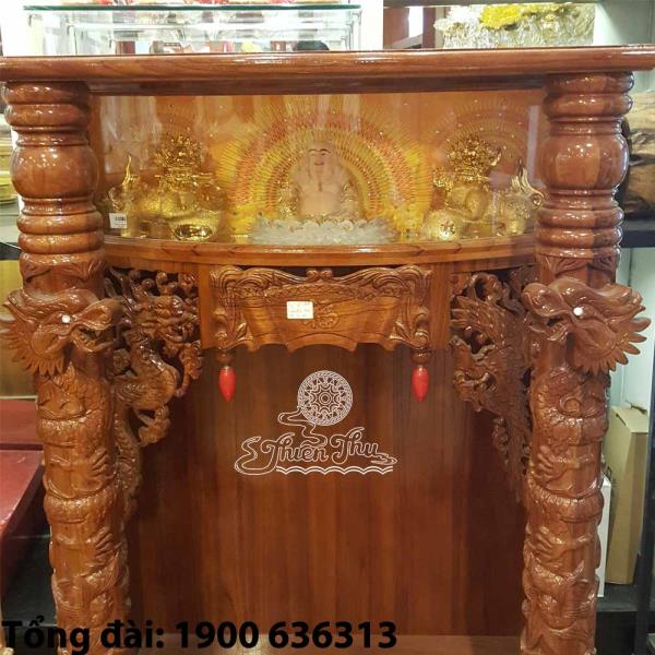 Bàn thờ cột nổi di lạc đại sư lớn