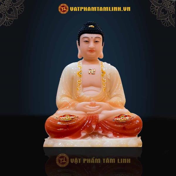 Bộ Tam Thánh Phật Bột Đá 
